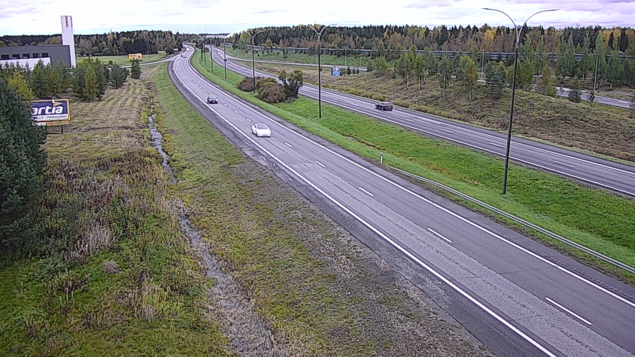 Weather Camera Image Road 4 Kempele, Zatelliitti, Oulu, Pohjois-Pohjanmaa