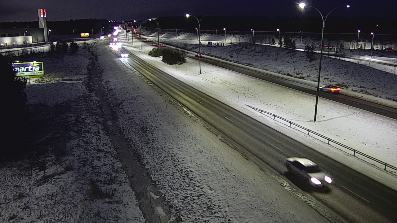 Kelikamerat Kuva Tie 4 Kempele, Zatelliitti, Oulu, Pohjois-Pohjanmaa