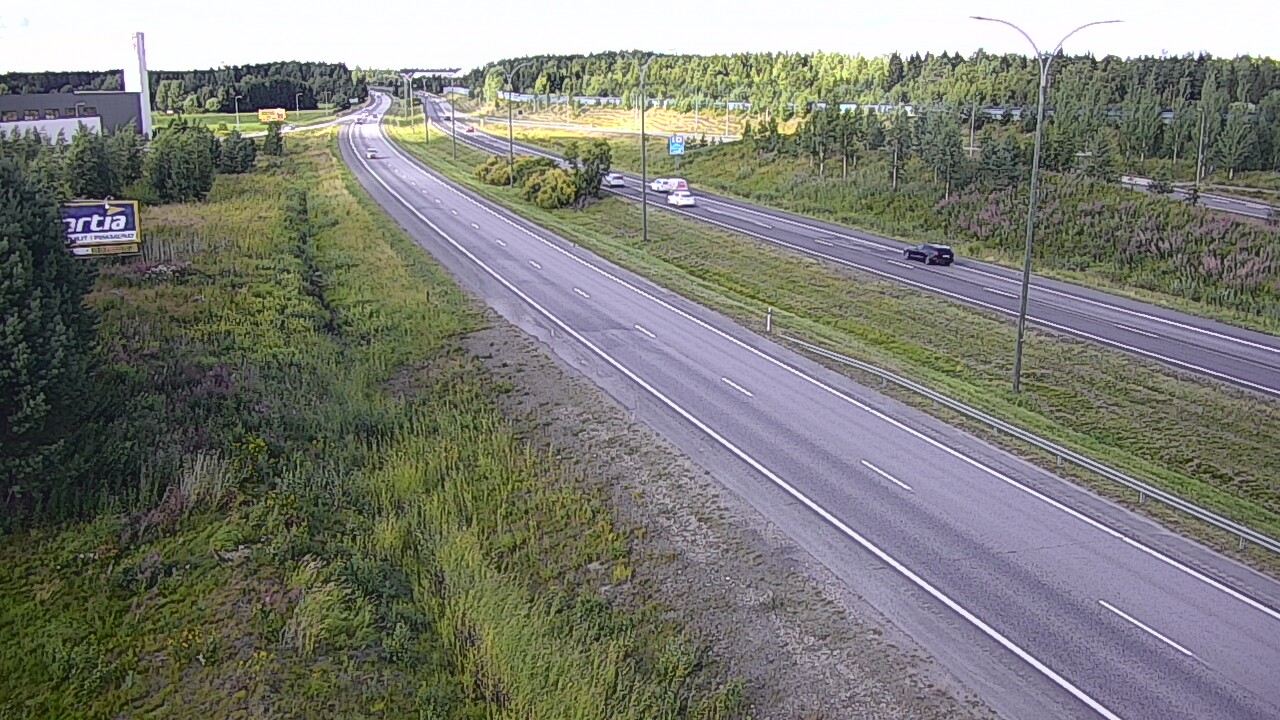 Kelikamerat Kuva Tie 4 Kempele, Zatelliitti, Oulu, Pohjois-Pohjanmaa