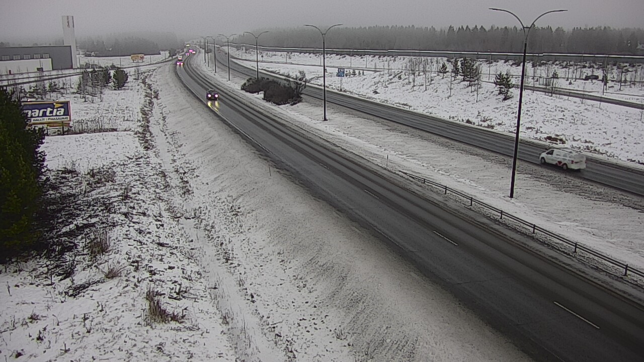 Weather Camera Image Road 4 Kempele, Zatelliitti, Oulu, Pohjois-Pohjanmaa