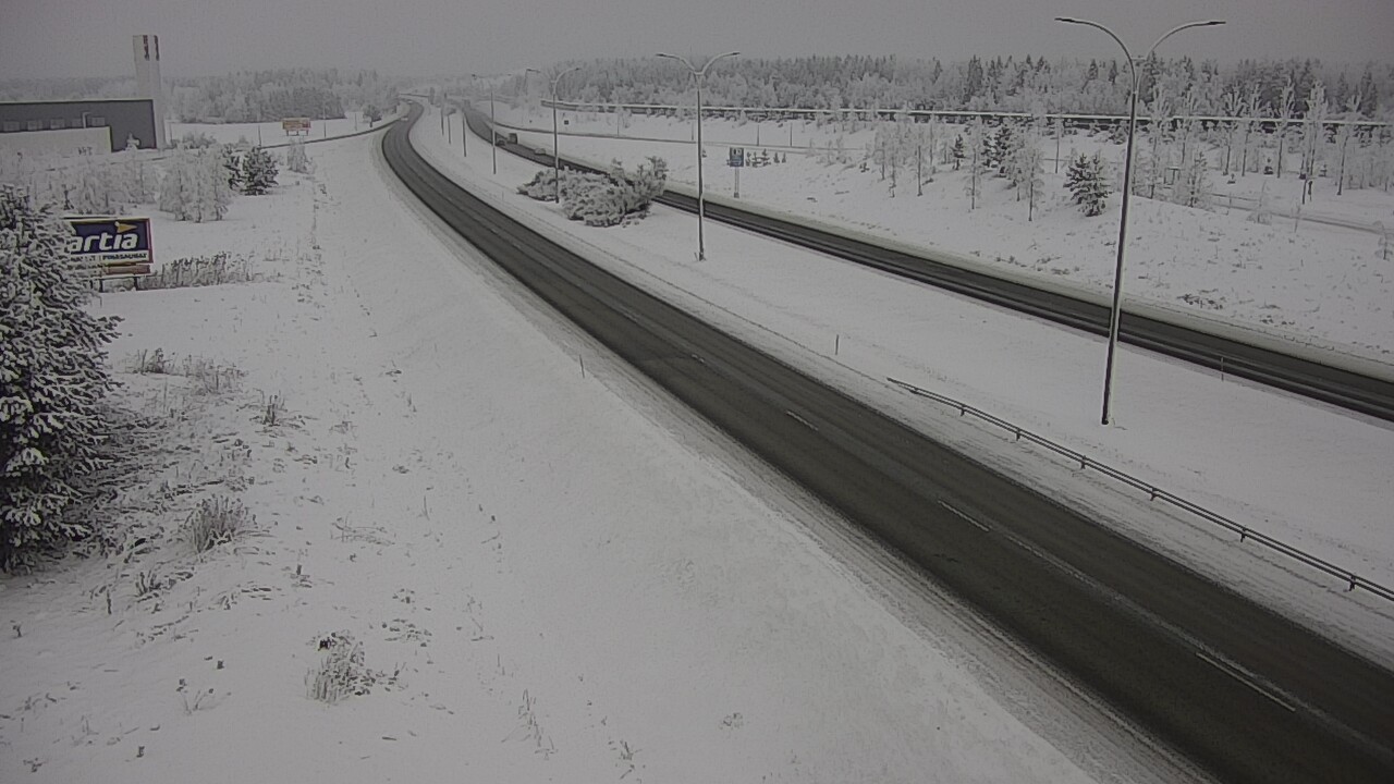 Kelikamerat Kuva Tie 4 Kempele, Zatelliitti, Oulu, Pohjois-Pohjanmaa