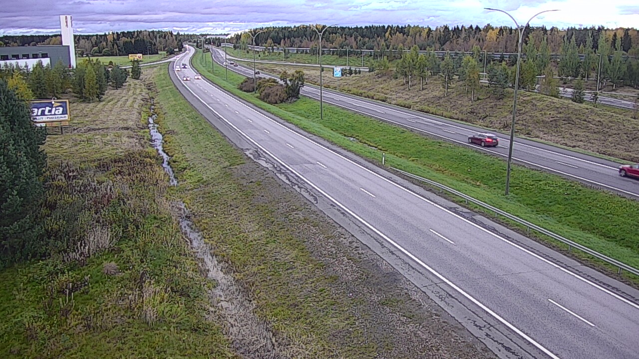Weather Camera Image Road 4 Kempele, Zatelliitti, Oulu, Pohjois-Pohjanmaa