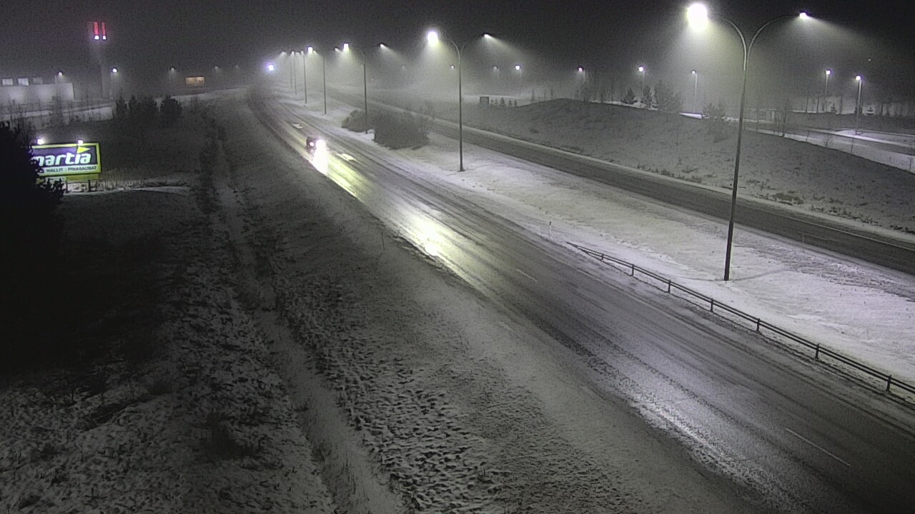 Weather Camera Image Road 4 Kempele, Zatelliitti, Oulu, Pohjois-Pohjanmaa