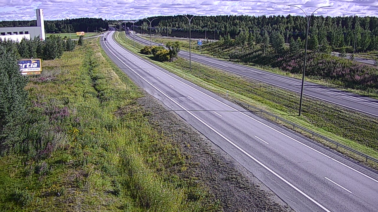 Kelikamerat Kuva Tie 4 Kempele, Zatelliitti, Oulu, Pohjois-Pohjanmaa
