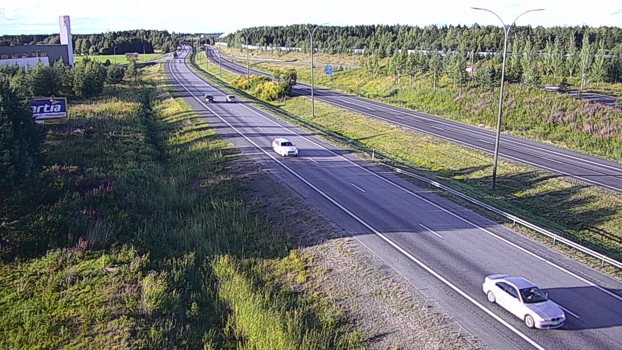 Kelikamerat Kuva Tie 4 Kempele, Zatelliitti, Oulu, Pohjois-Pohjanmaa