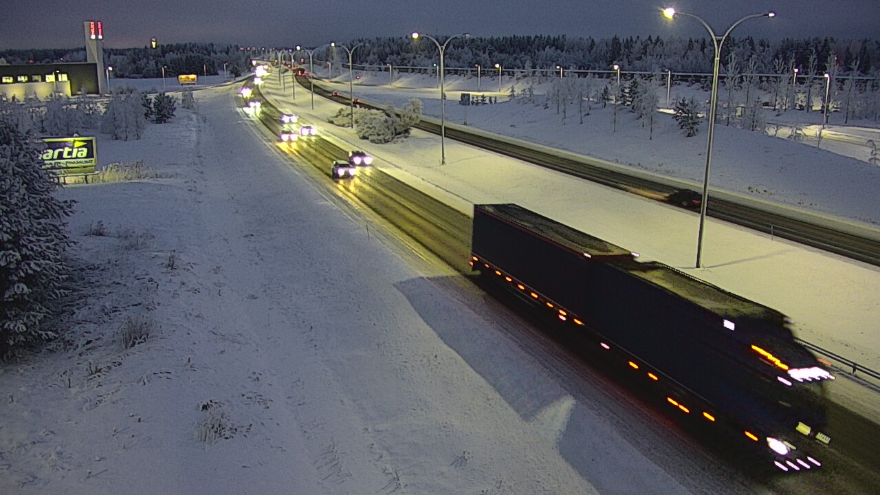 Kelikamerat Kuva Tie 4 Kempele, Zatelliitti, Oulu, Pohjois-Pohjanmaa