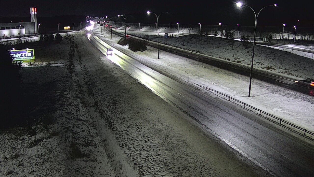 Weather Camera Image Road 4 Kempele, Zatelliitti, Oulu, Pohjois-Pohjanmaa