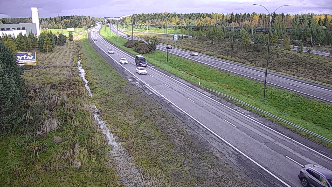 Weather Camera Image Road 4 Kempele, Zatelliitti, Oulu, Pohjois-Pohjanmaa