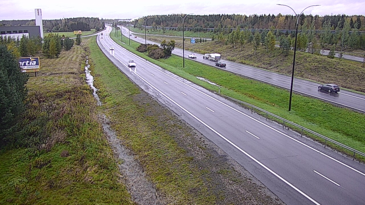 Kelikamerat Kuva Tie 4 Kempele, Zatelliitti, Oulu, Pohjois-Pohjanmaa