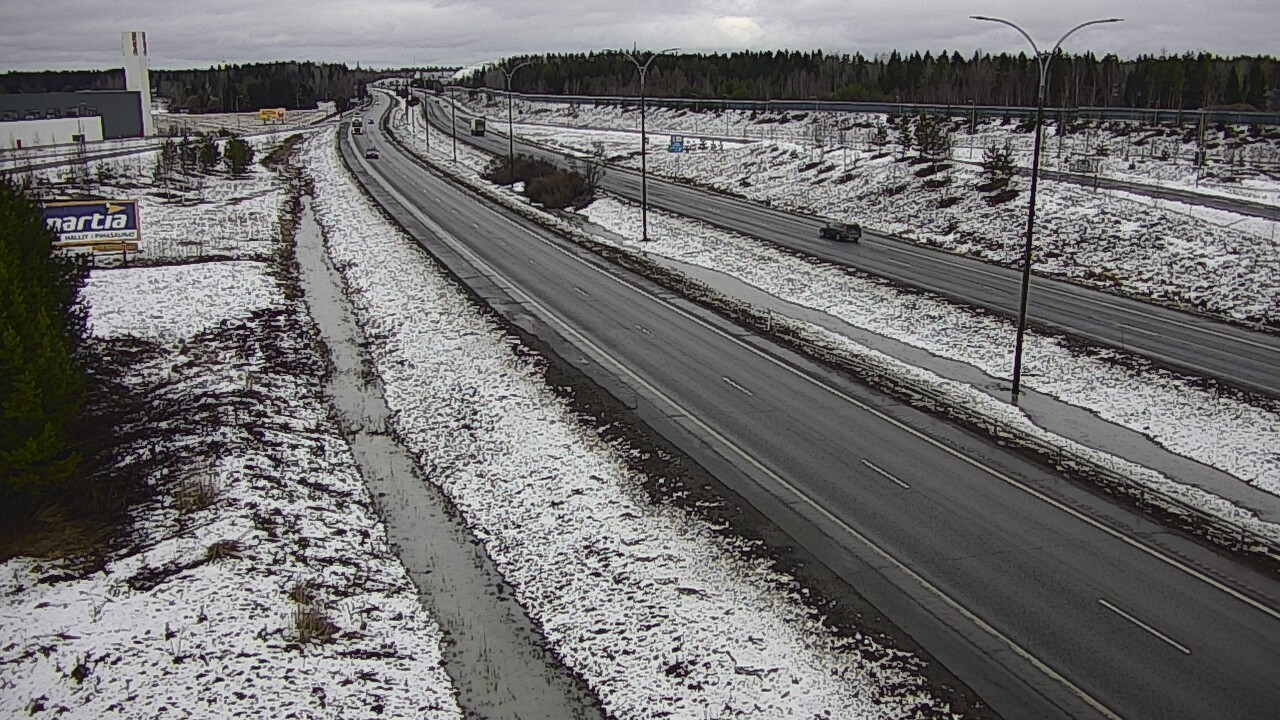 Kelikamerat Kuva Tie 4 Kempele, Zatelliitti, Oulu, Pohjois-Pohjanmaa
