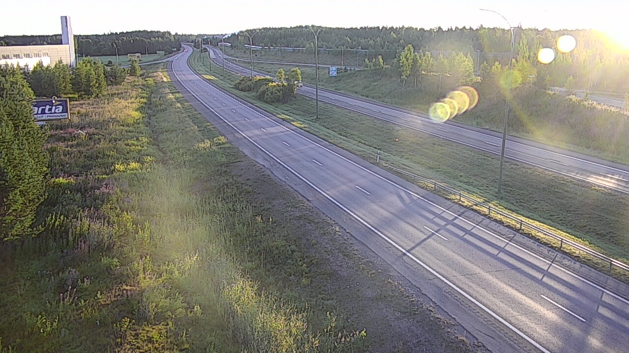 Kelikamerat Kuva Tie 4 Kempele, Zatelliitti, Oulu, Pohjois-Pohjanmaa