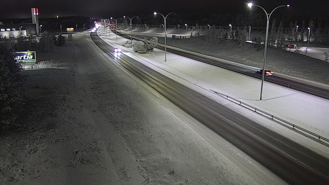 Kelikamerat Kuva Tie 4 Kempele, Zatelliitti, Oulu, Pohjois-Pohjanmaa