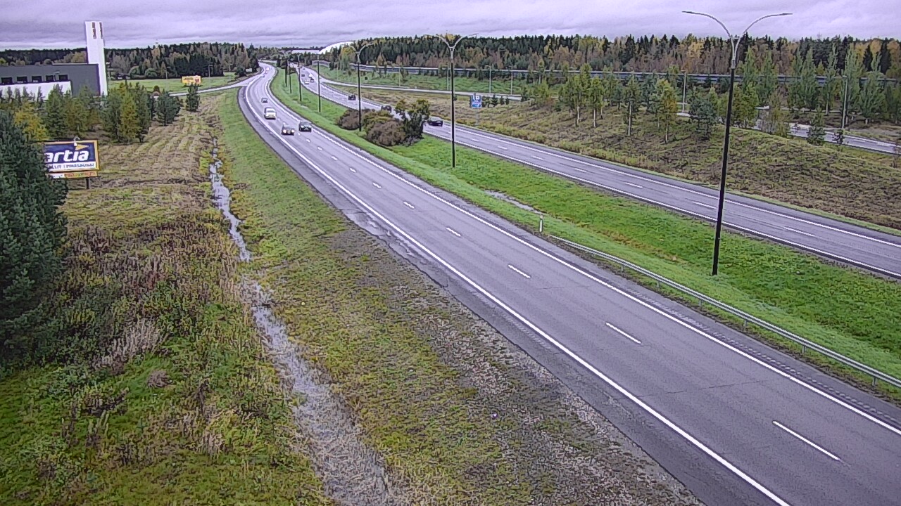 Kelikamerat Kuva Tie 4 Kempele, Zatelliitti, Oulu, Pohjois-Pohjanmaa