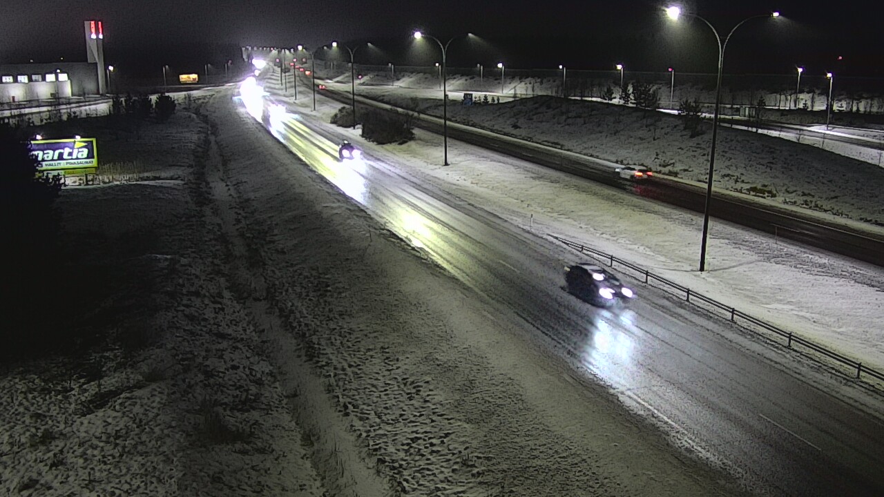 Weather Camera Image Road 4 Kempele, Zatelliitti, Oulu, Pohjois-Pohjanmaa