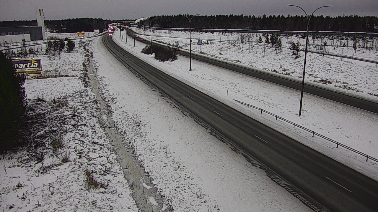 Kelikamerat Kuva Tie 4 Kempele, Zatelliitti, Oulu, Pohjois-Pohjanmaa