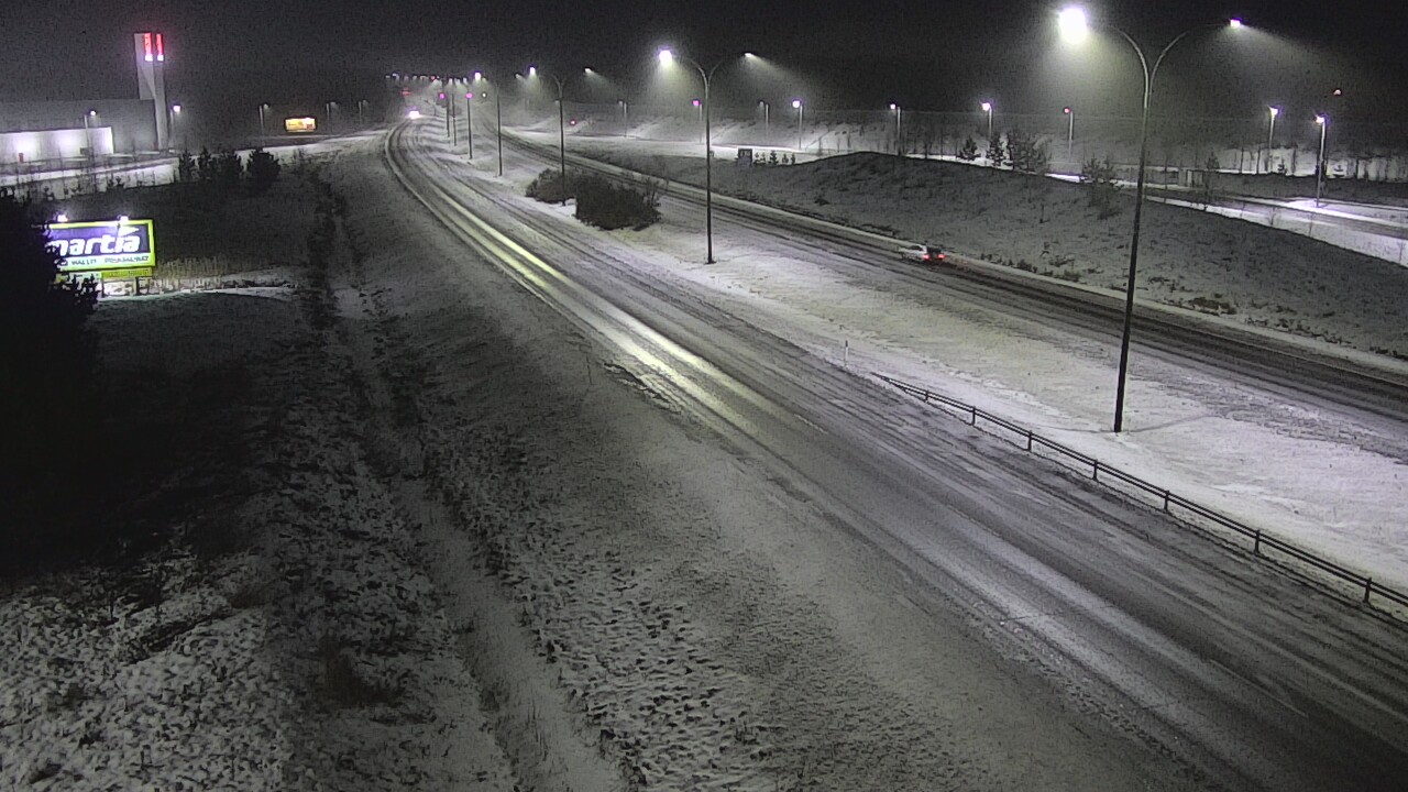 Weather Camera Image Road 4 Kempele, Zatelliitti, Oulu, Pohjois-Pohjanmaa