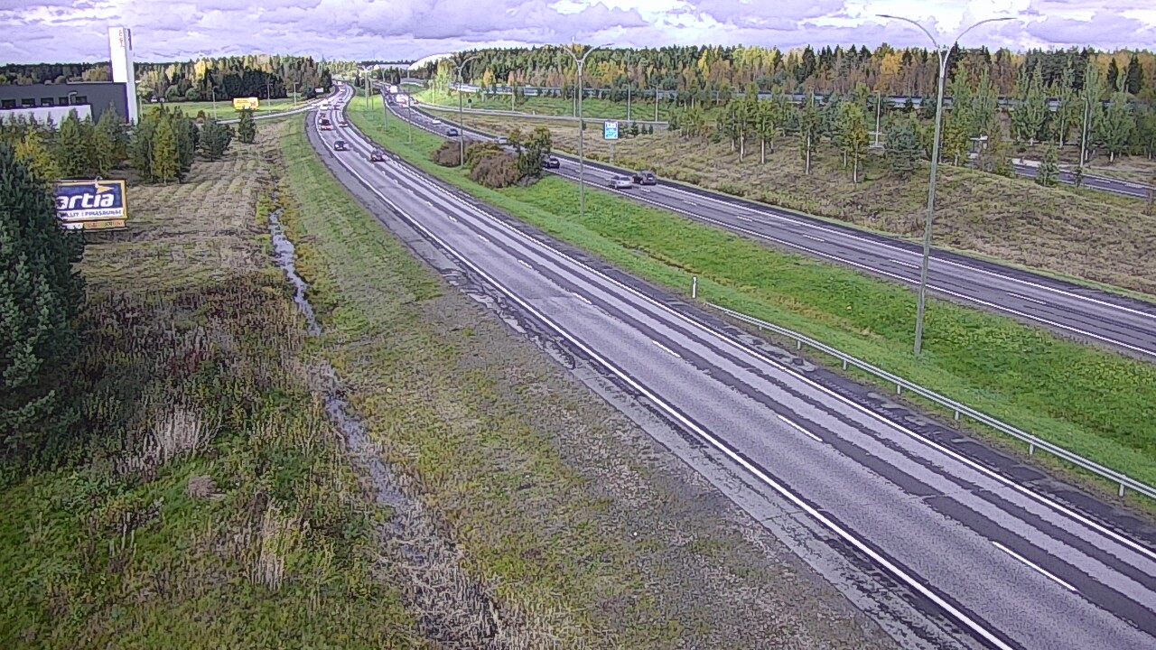 Weather Camera Image Road 4 Kempele, Zatelliitti, Oulu, Pohjois-Pohjanmaa
