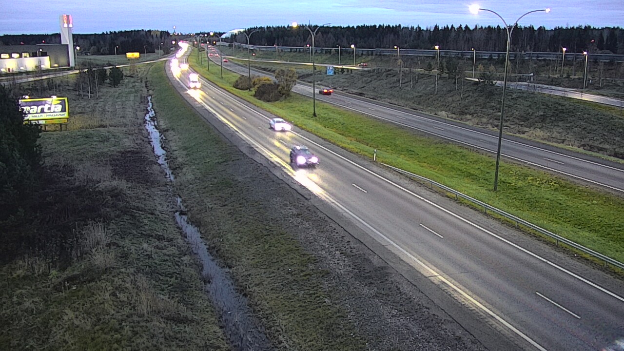 Kelikamerat Kuva Tie 4 Kempele, Zatelliitti, Oulu, Pohjois-Pohjanmaa