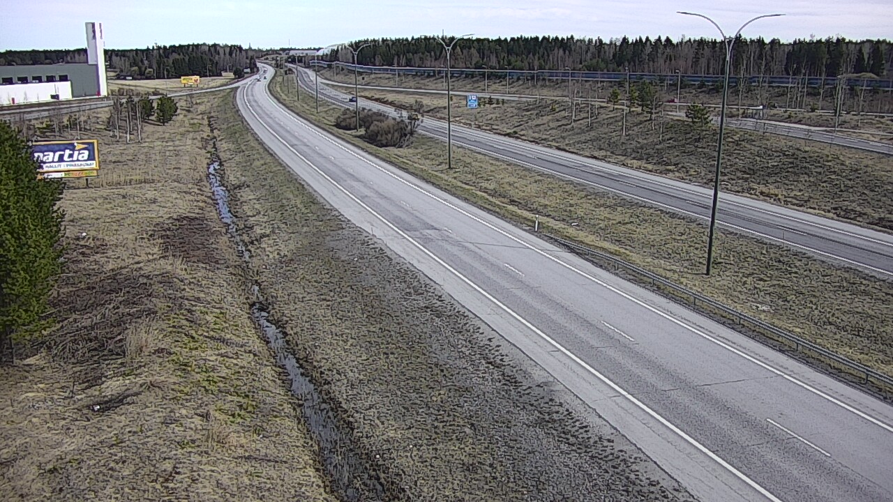 Weather Camera Image Väg 4 Kempele, Zatelliitti, Oulu, Pohjois-Pohjanmaa