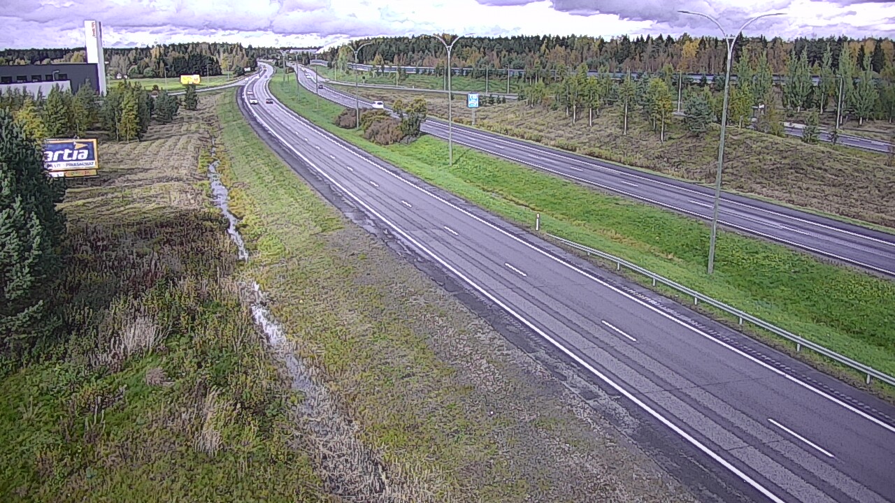 Weather Camera Image Road 4 Kempele, Zatelliitti, Oulu, Pohjois-Pohjanmaa