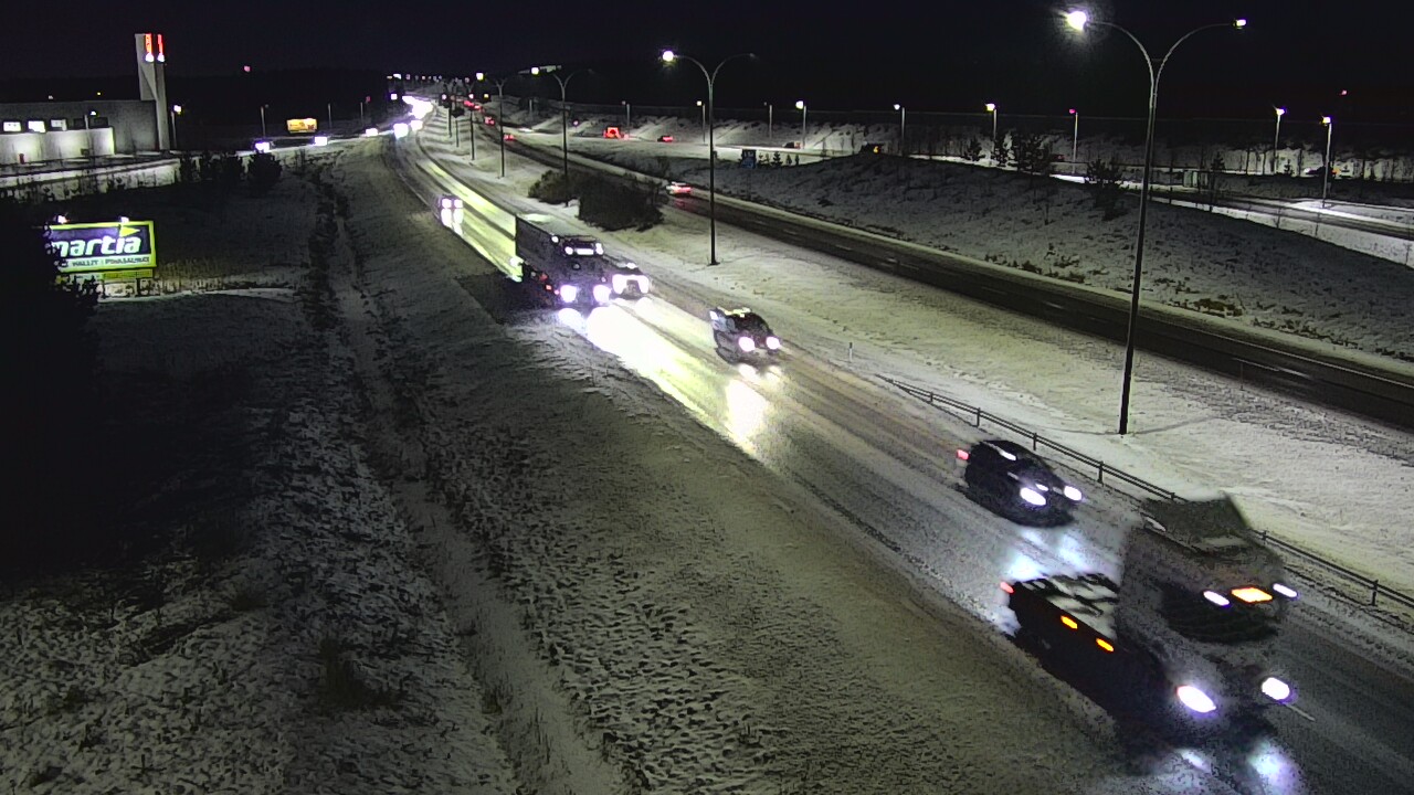 Weather Camera Image Road 4 Kempele, Zatelliitti, Oulu, Pohjois-Pohjanmaa