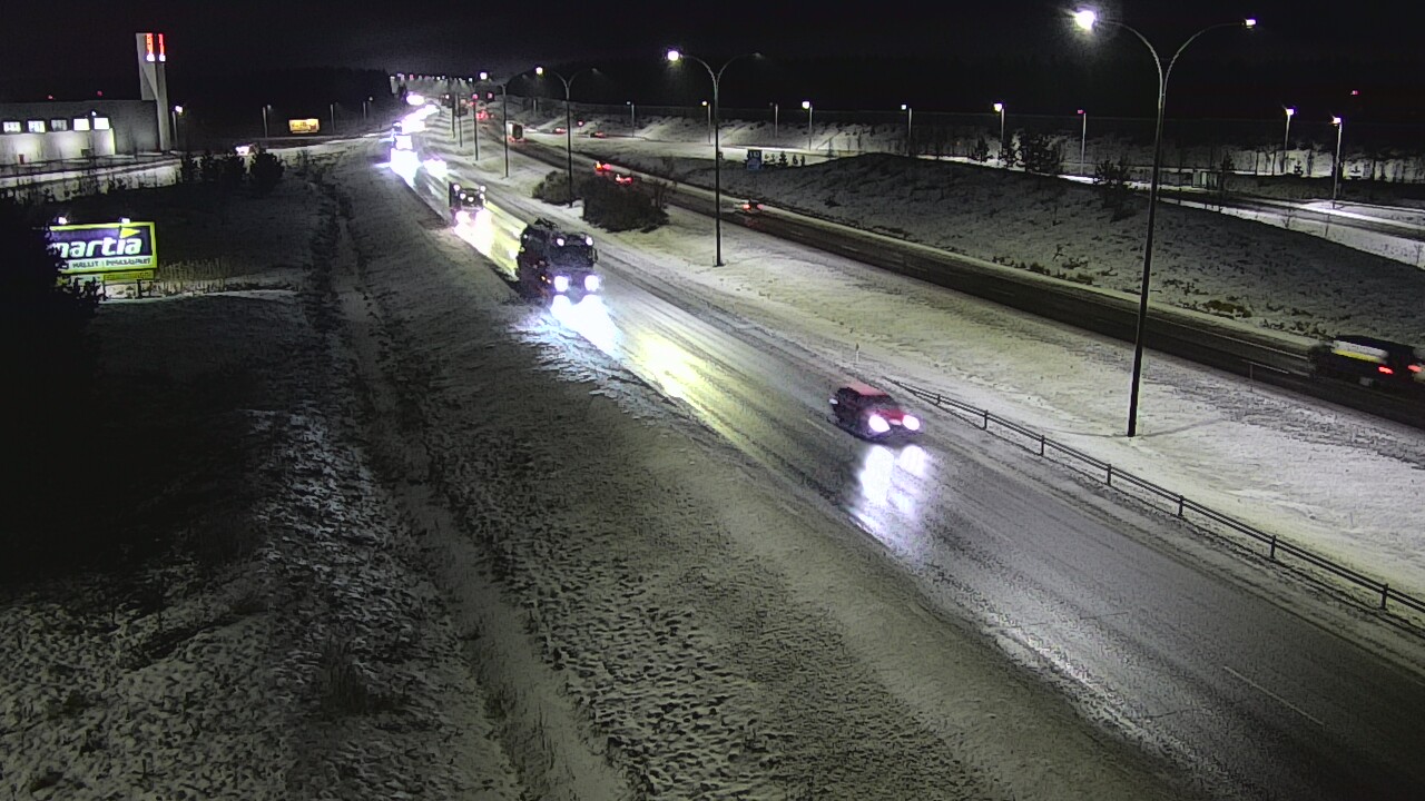 Weather Camera Image Road 4 Kempele, Zatelliitti, Oulu, Pohjois-Pohjanmaa