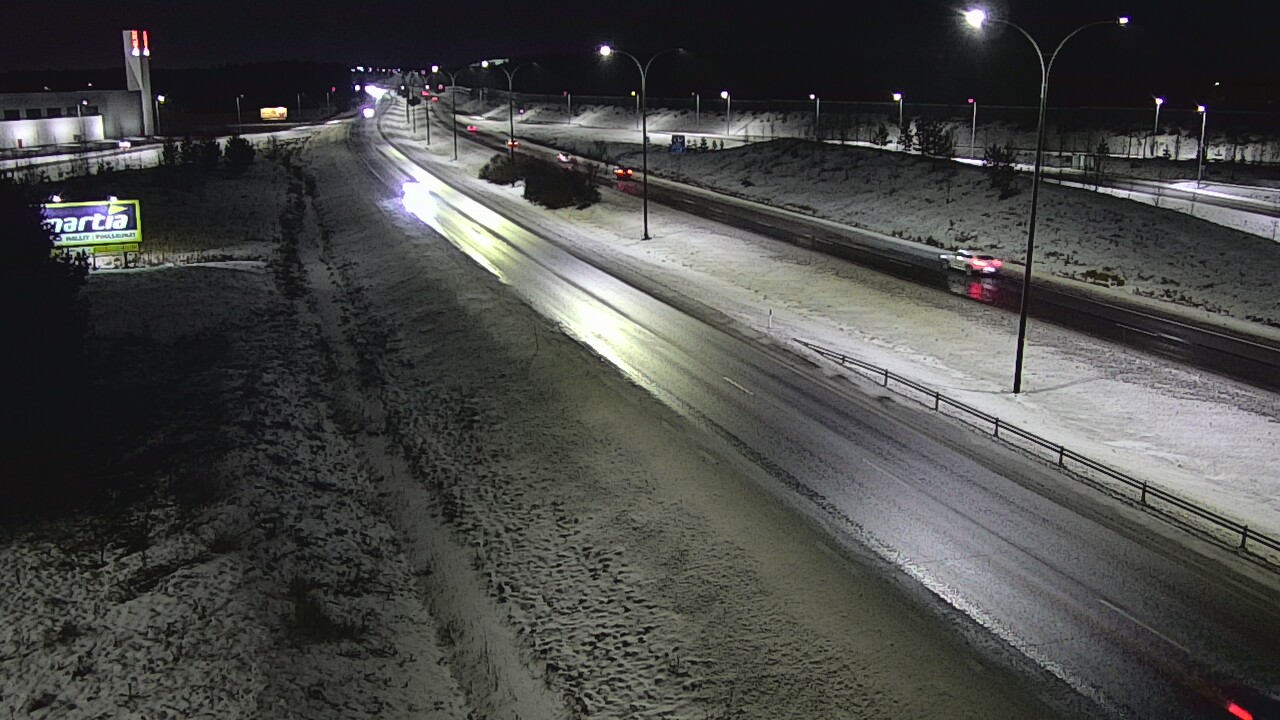 Weather Camera Image Road 4 Kempele, Zatelliitti, Oulu, Pohjois-Pohjanmaa