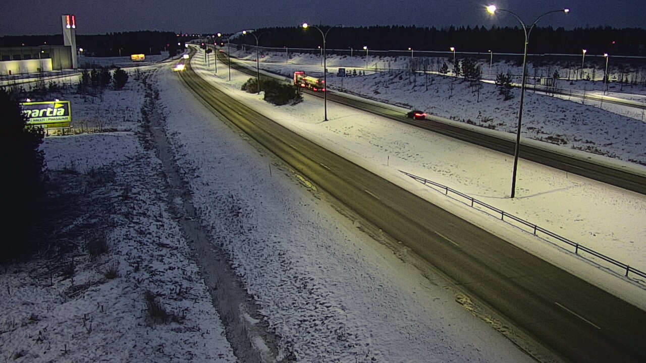Kelikamerat Kuva Tie 4 Kempele, Zatelliitti, Oulu, Pohjois-Pohjanmaa