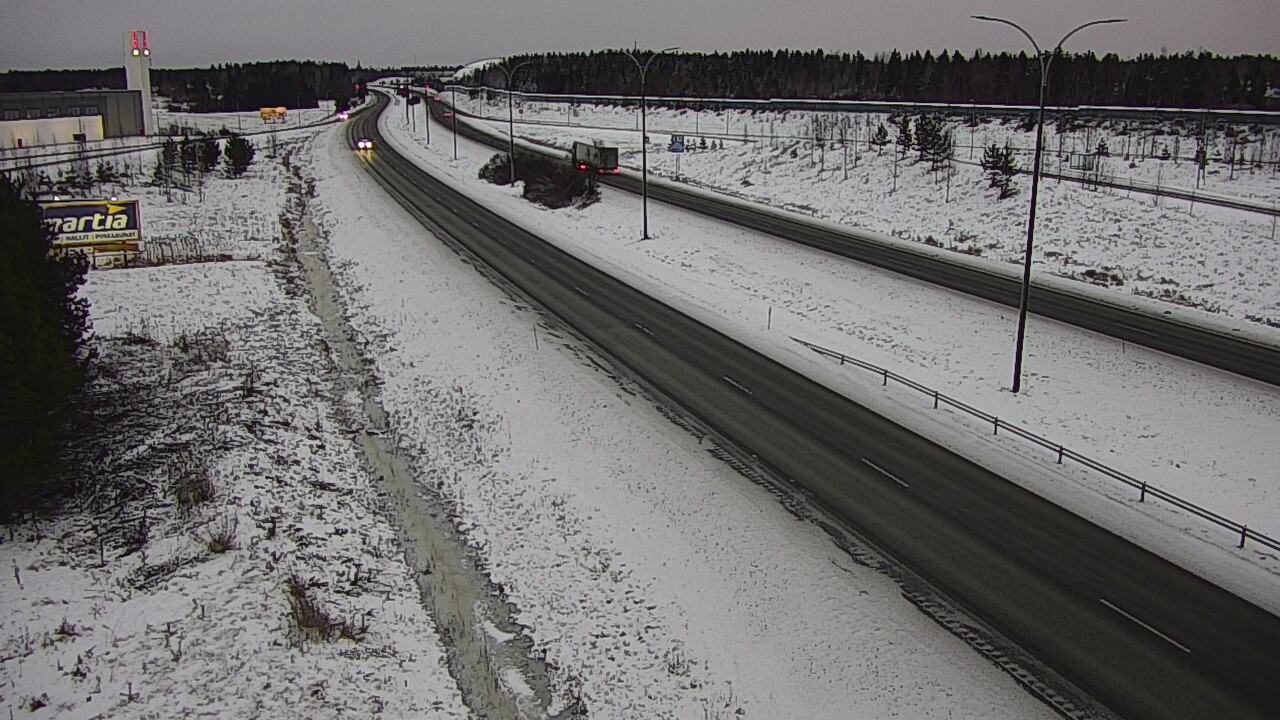 Kelikamerat Kuva Tie 4 Kempele, Zatelliitti, Oulu, Pohjois-Pohjanmaa