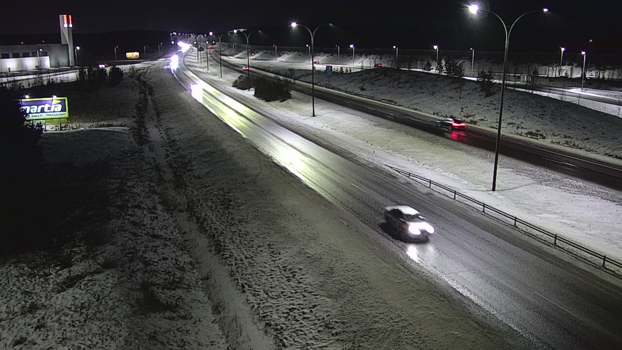 Weather Camera Image Road 4 Kempele, Zatelliitti, Oulu, Pohjois-Pohjanmaa