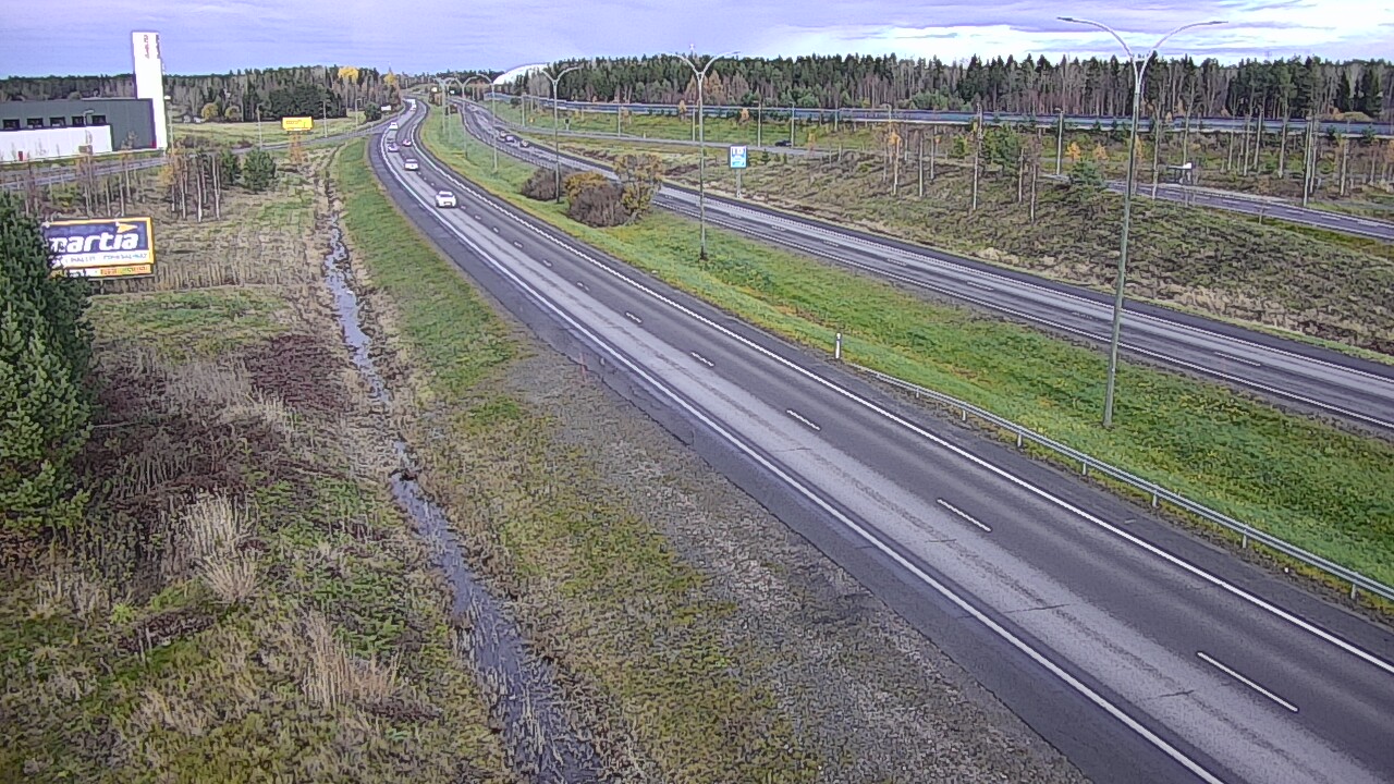 Kelikamerat Kuva Tie 4 Kempele, Zatelliitti, Oulu, Pohjois-Pohjanmaa