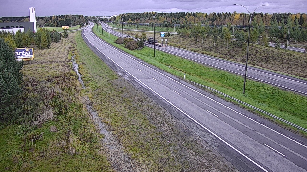 Weather Camera Image Road 4 Kempele, Zatelliitti, Oulu, Pohjois-Pohjanmaa