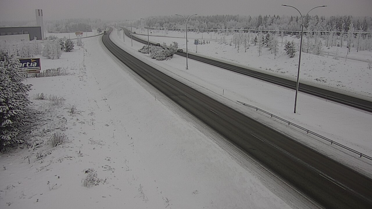 Kelikamerat Kuva Tie 4 Kempele, Zatelliitti, Oulu, Pohjois-Pohjanmaa