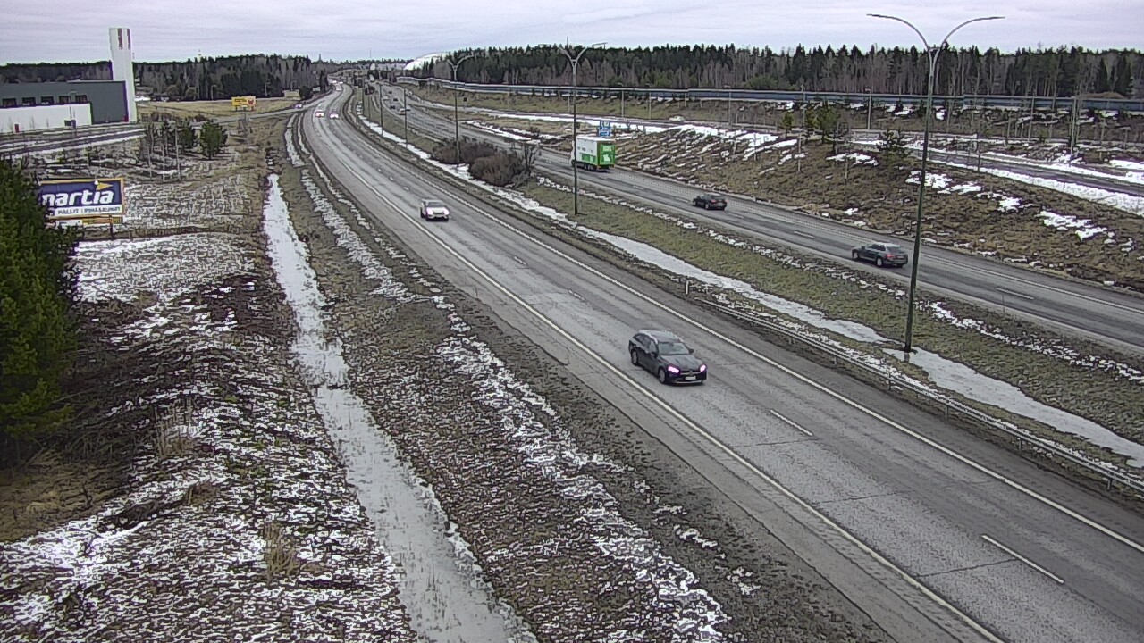 Kelikamerat Kuva Tie 4 Kempele, Zatelliitti, Oulu, Pohjois-Pohjanmaa