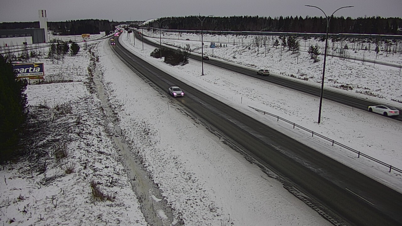 Kelikamerat Kuva Tie 4 Kempele, Zatelliitti, Oulu, Pohjois-Pohjanmaa