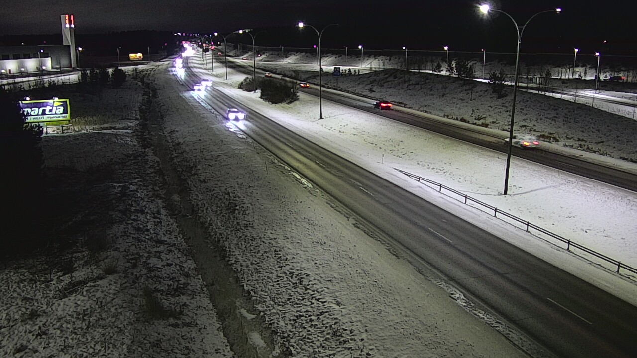 Kelikamerat Kuva Tie 4 Kempele, Zatelliitti, Oulu, Pohjois-Pohjanmaa