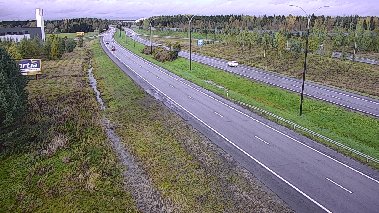 Kelikamerat Kuva Tie 4 Kempele, Zatelliitti, Oulu, Pohjois-Pohjanmaa