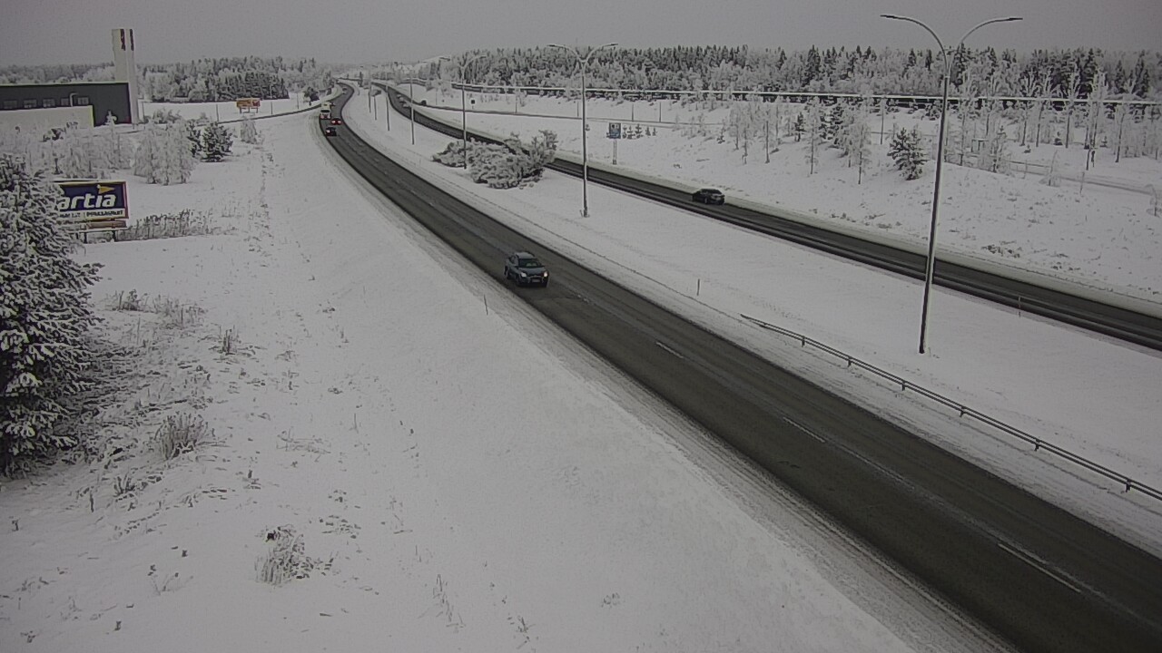 Kelikamerat Kuva Tie 4 Kempele, Zatelliitti, Oulu, Pohjois-Pohjanmaa