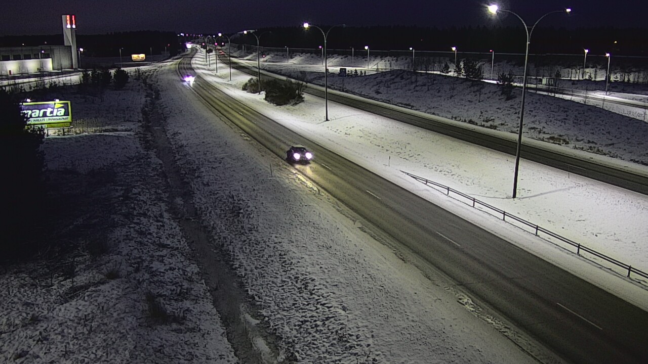 Kelikamerat Kuva Tie 4 Kempele, Zatelliitti, Oulu, Pohjois-Pohjanmaa