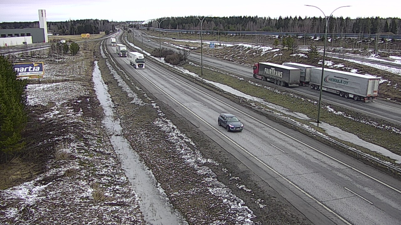 Kelikamerat Kuva Tie 4 Kempele, Zatelliitti, Oulu, Pohjois-Pohjanmaa