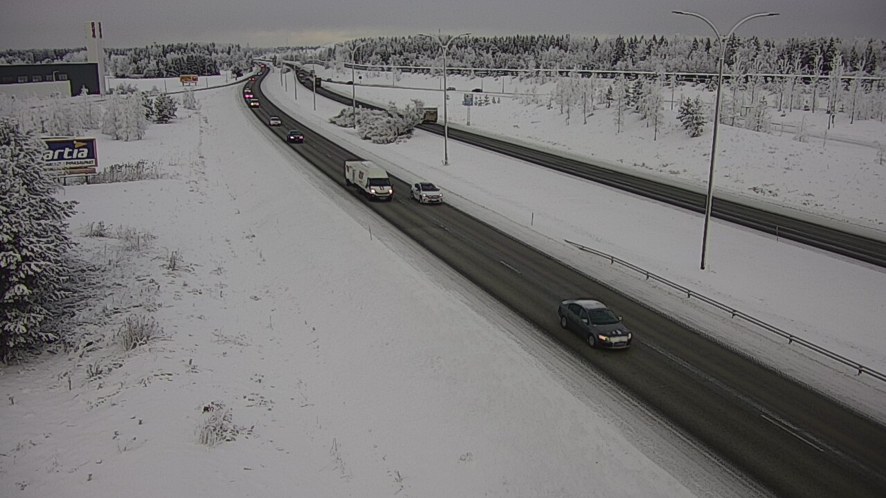 Kelikamerat Kuva Tie 4 Kempele, Zatelliitti, Oulu, Pohjois-Pohjanmaa