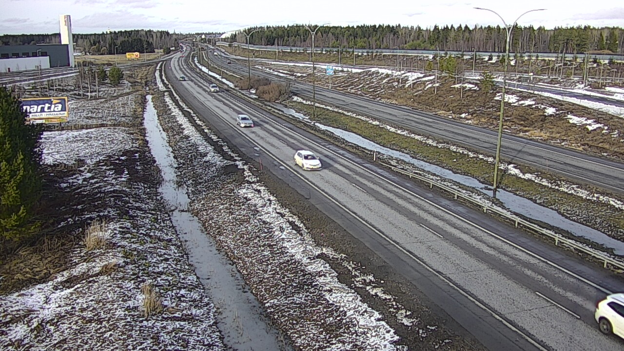 Kelikamerat Kuva Tie 4 Kempele, Zatelliitti, Oulu, Pohjois-Pohjanmaa