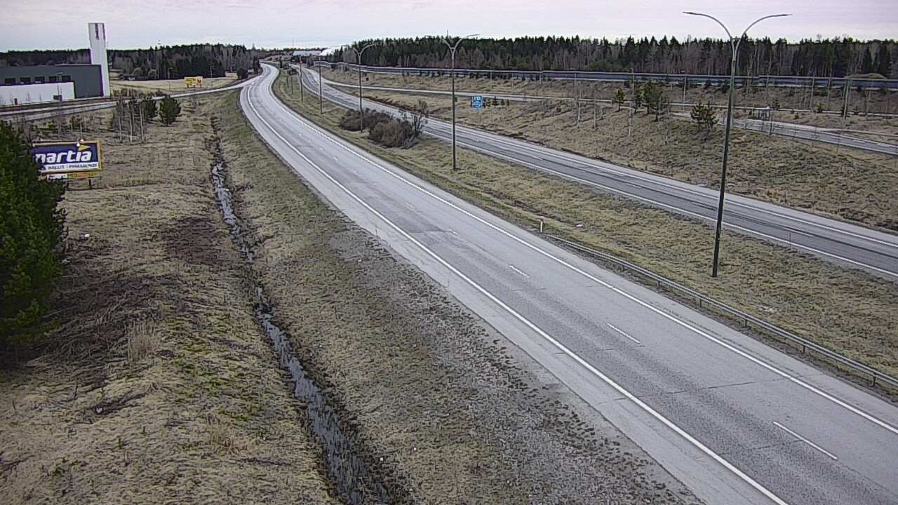 Weather Camera Image Road 4 Kempele, Zatelliitti, Oulu, Pohjois-Pohjanmaa