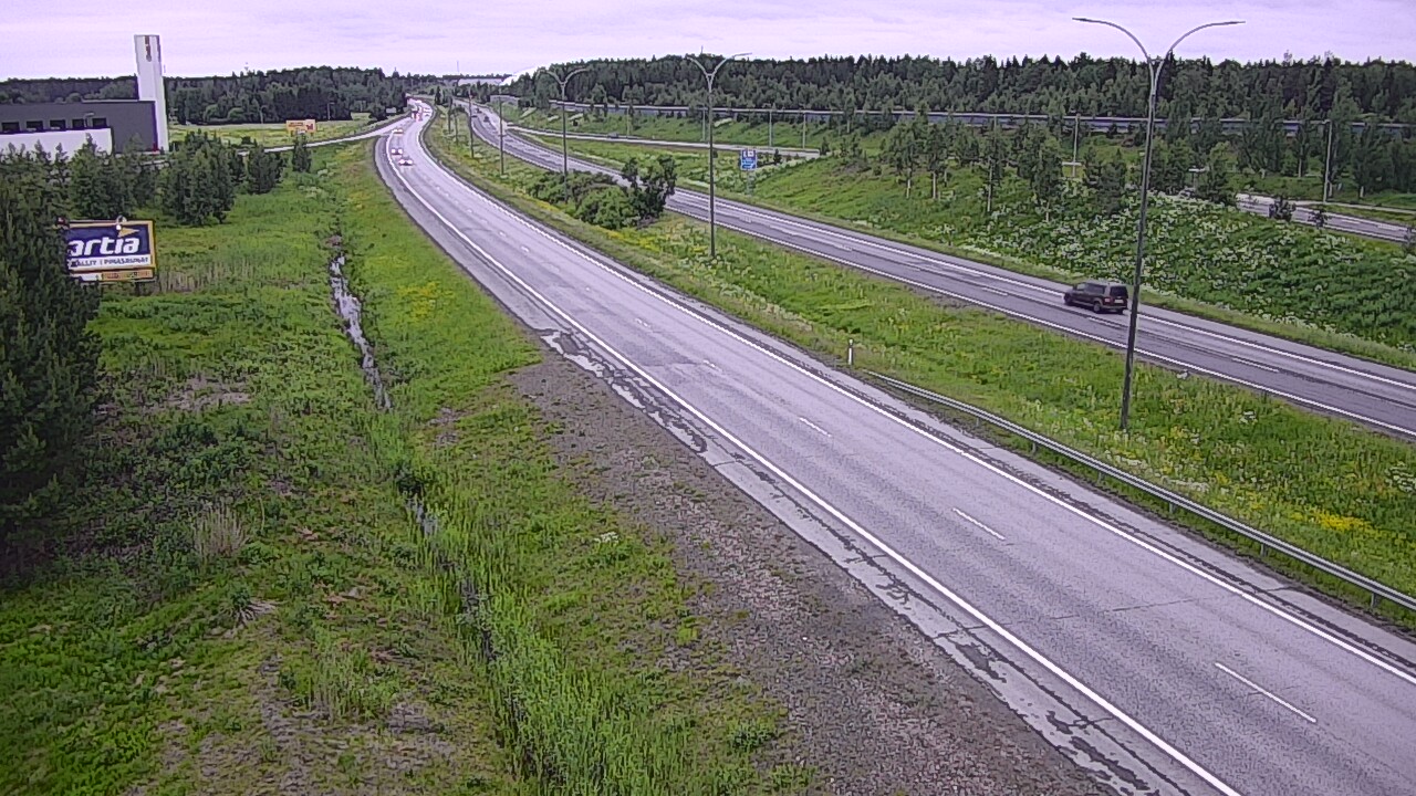 Kelikamerat Kuva Tie 4 Kempele, Zatelliitti, Oulu, Pohjois-Pohjanmaa