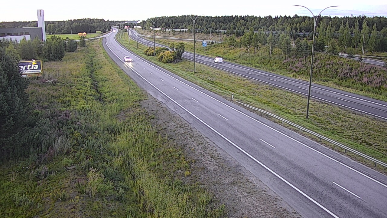 Kelikamerat Kuva Tie 4 Kempele, Zatelliitti, Oulu, Pohjois-Pohjanmaa