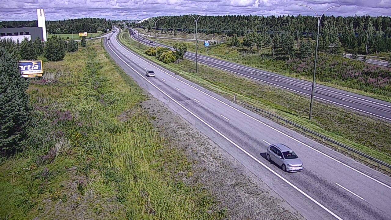 Kelikamerat Kuva Tie 4 Kempele, Zatelliitti, Oulu, Pohjois-Pohjanmaa