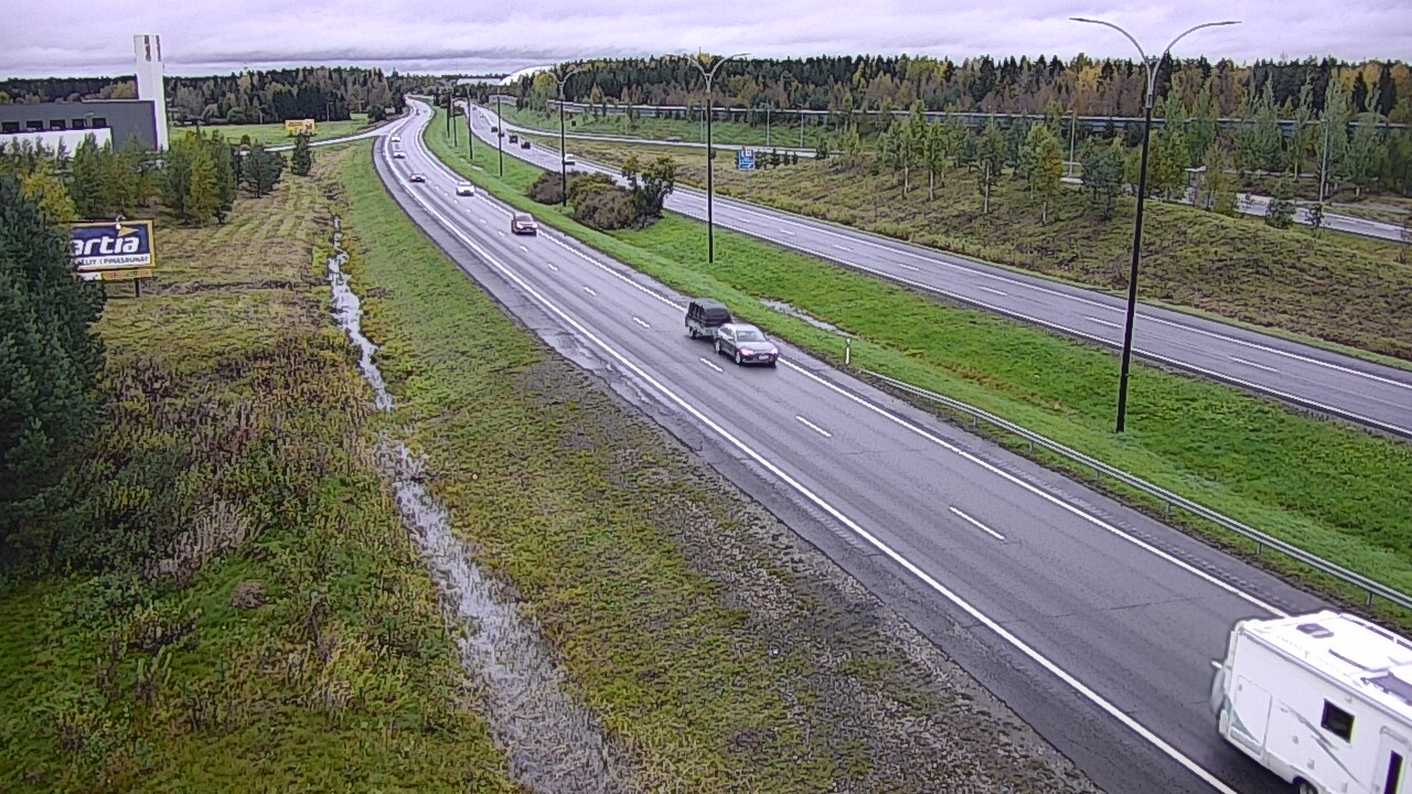 Kelikamerat Kuva Tie 4 Kempele, Zatelliitti, Oulu, Pohjois-Pohjanmaa