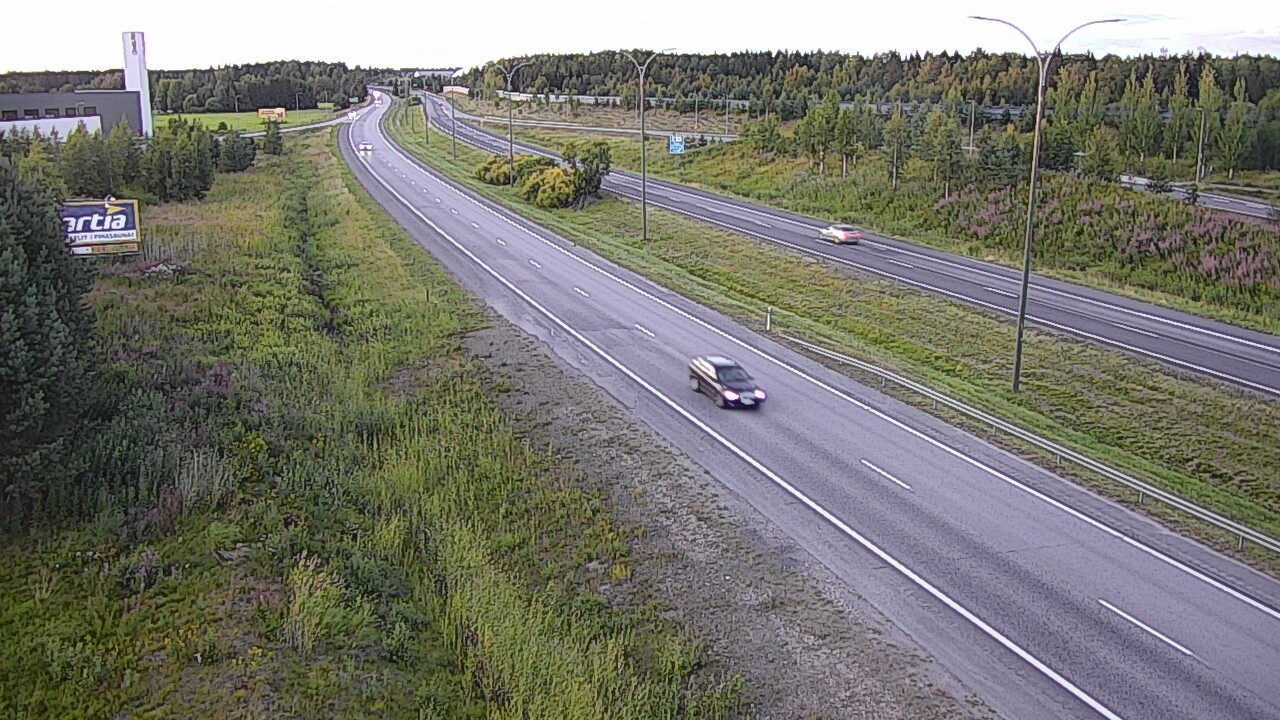 Kelikamerat Kuva Tie 4 Kempele, Zatelliitti, Oulu, Pohjois-Pohjanmaa