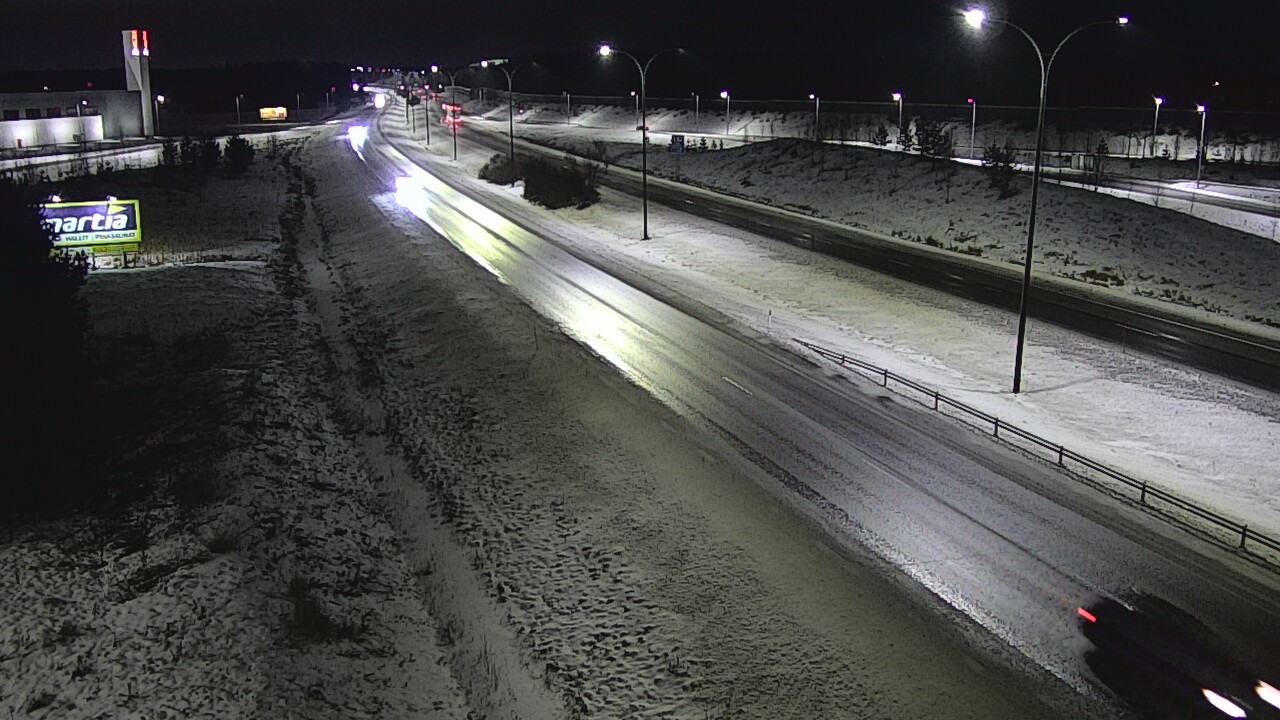 Weather Camera Image Road 4 Kempele, Zatelliitti, Oulu, Pohjois-Pohjanmaa