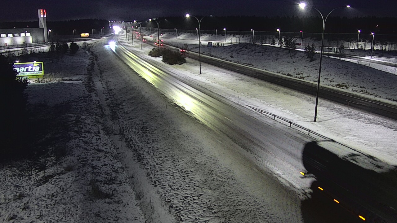 Weather Camera Image Road 4 Kempele, Zatelliitti, Oulu, Pohjois-Pohjanmaa